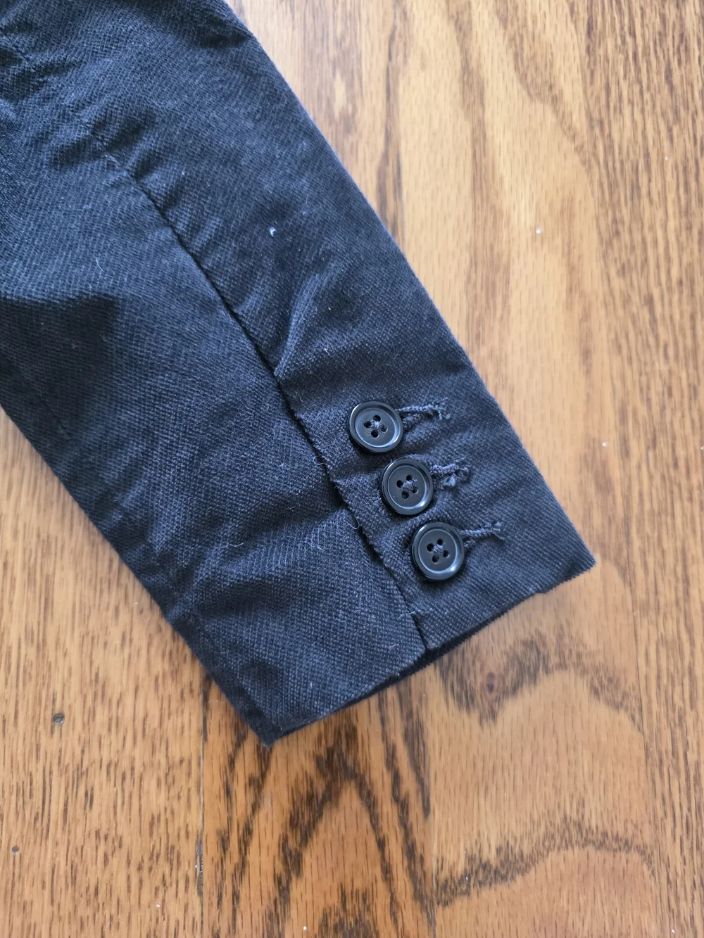 GAP Boys' Black Pea Coat Blazer